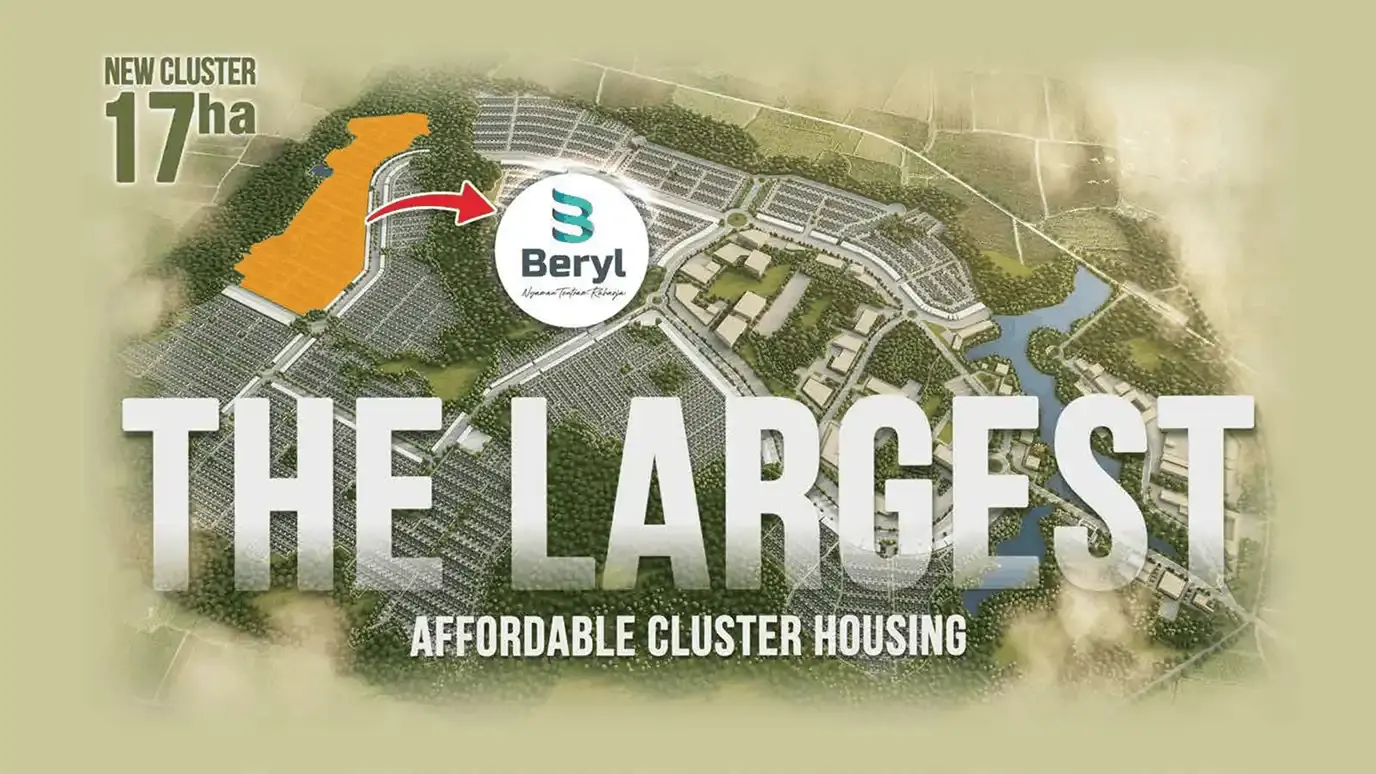 Siteplan Cluster Berryl Permata Mutiara Maja