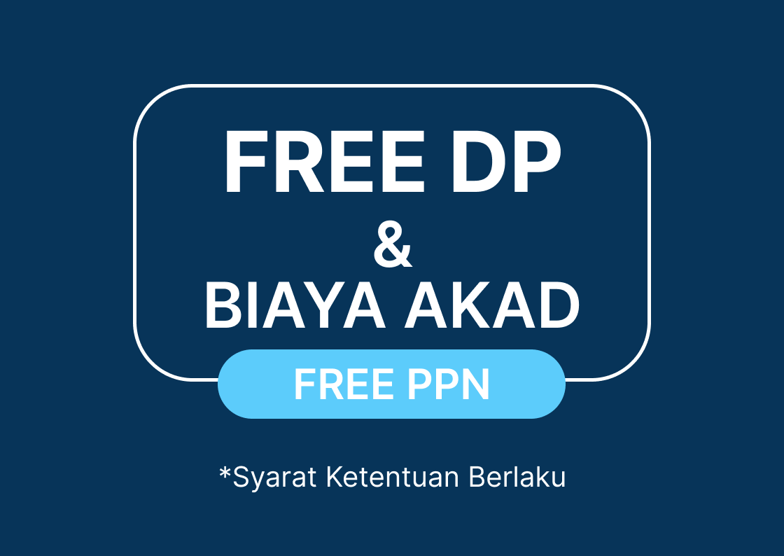 Promo Free DP & Biaya Akad, Free PPN - Permata Mutiara Maja